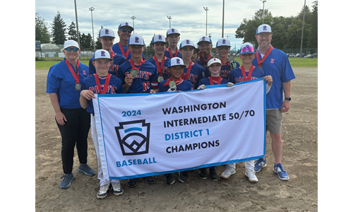 2024 District 1 Intermediate Baseball Champions